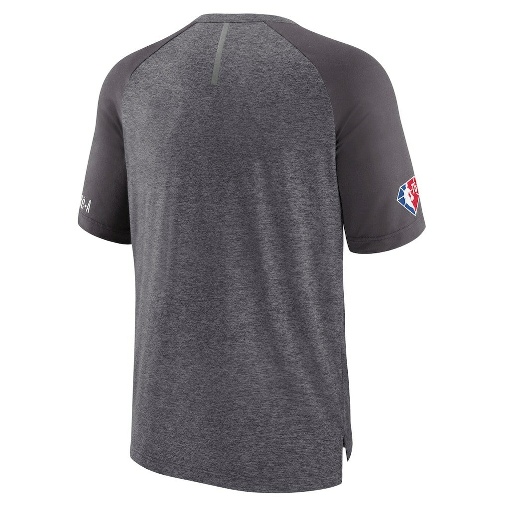 Philadelphia 76ers 2022 Noches Ene-Be-A Core Shooting Raglan T-Shirt Heathered Gray | Fanatics discount