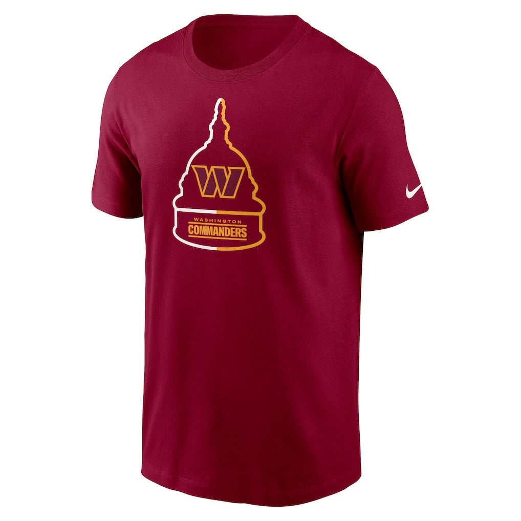 Nike Washington Commanders Essential Local Phrase T-Shirt Burgundy