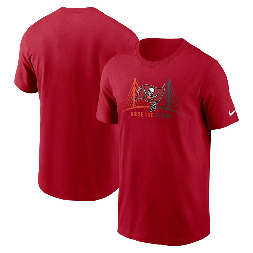 Nike Tampa Bay Buccaneers Essential Local Phrase T-Shirt Red