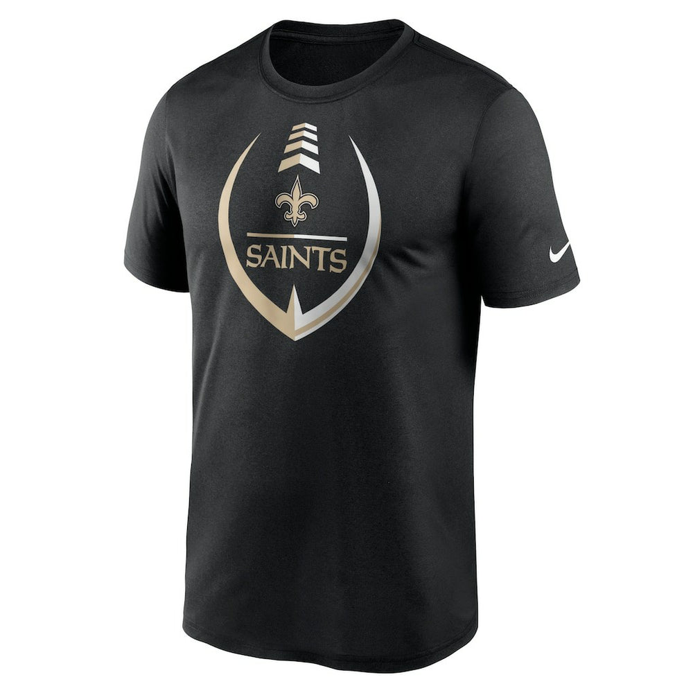Nike New Orleans Saints Icon Legend Performance T-Shirt Black