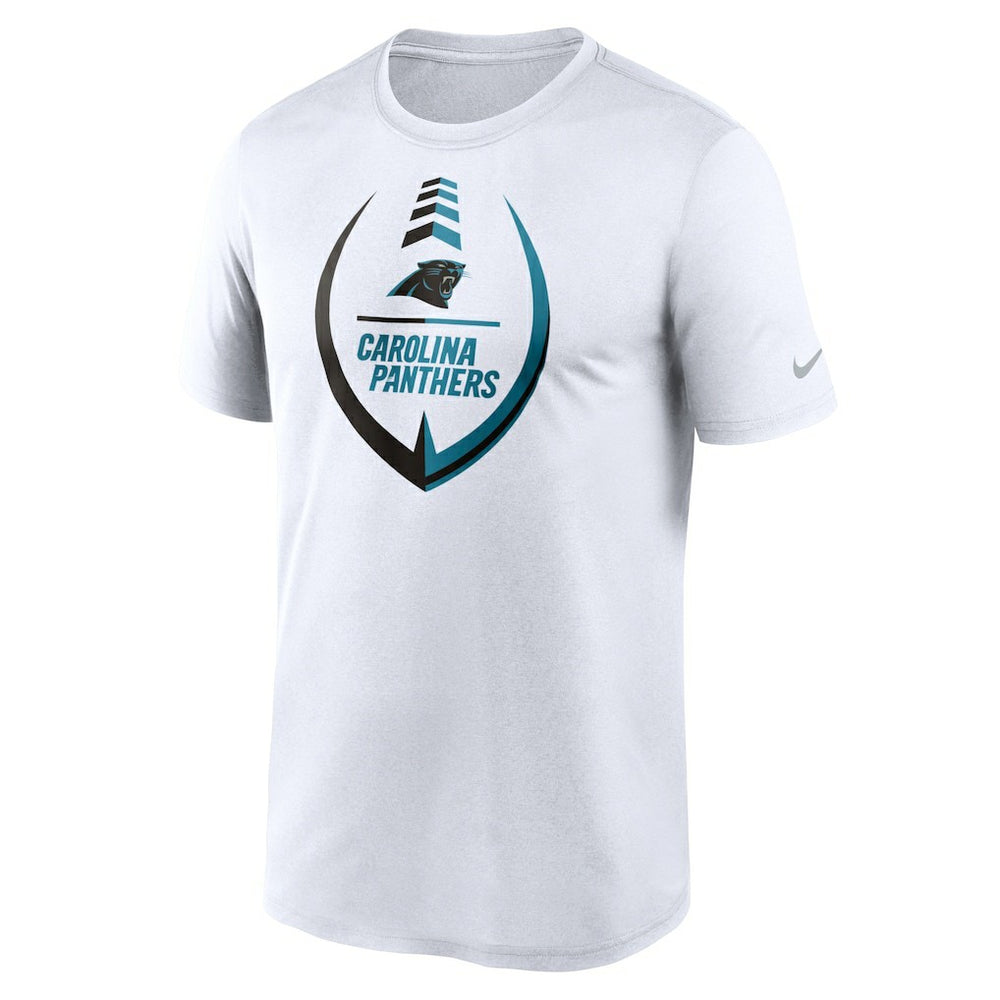 Nike Carolina Panthers Icon Legend Performance T-Shirt White