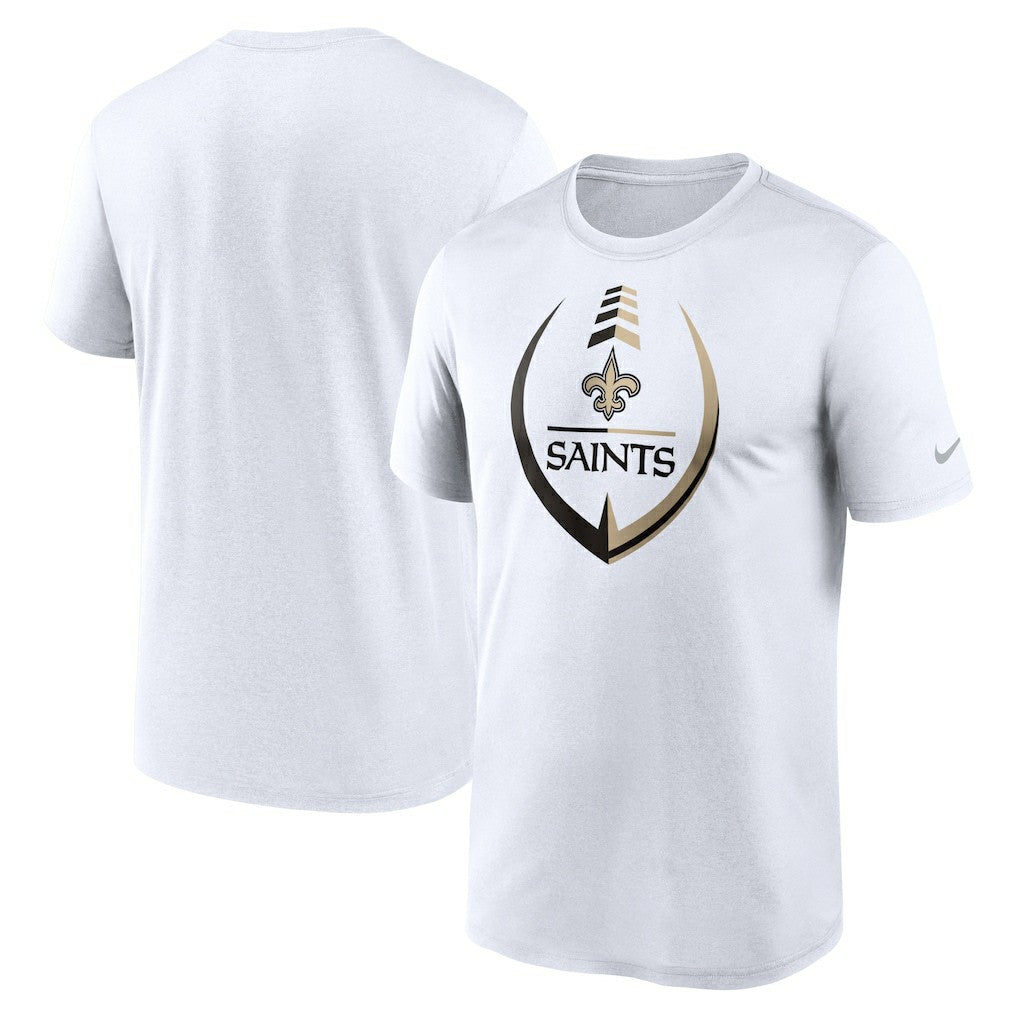 Nike New Orleans Saints Icon Legend Performance T-Shirt White