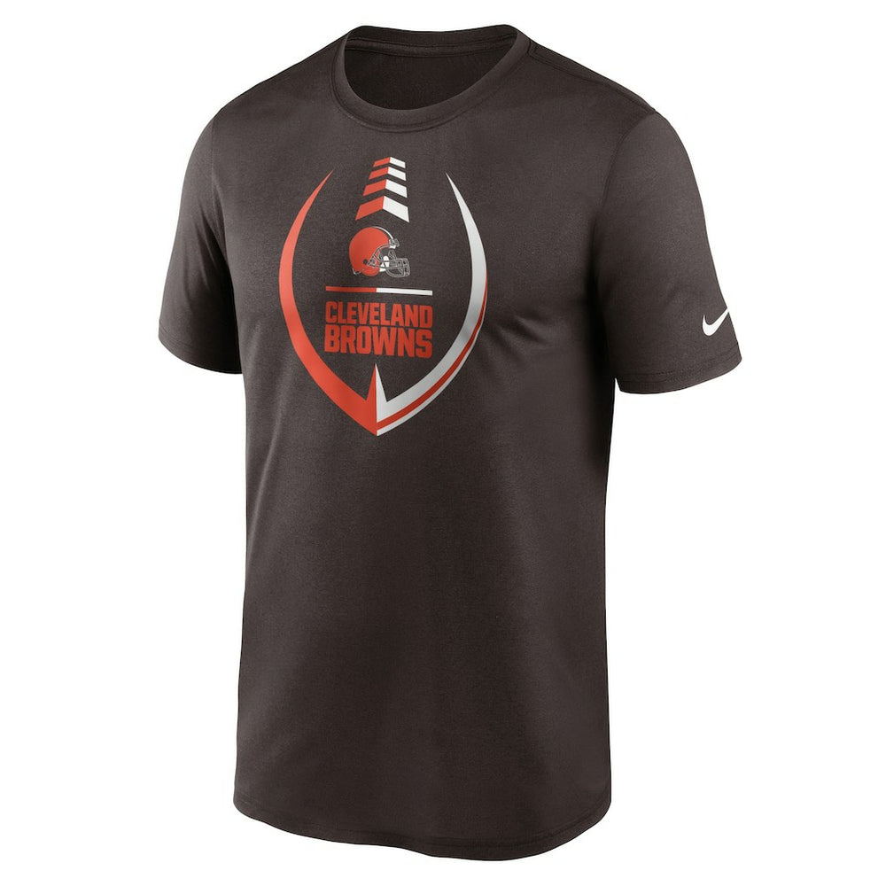 Nike Cleveland Browns Icon Legend Performance T-Shirt Brown
