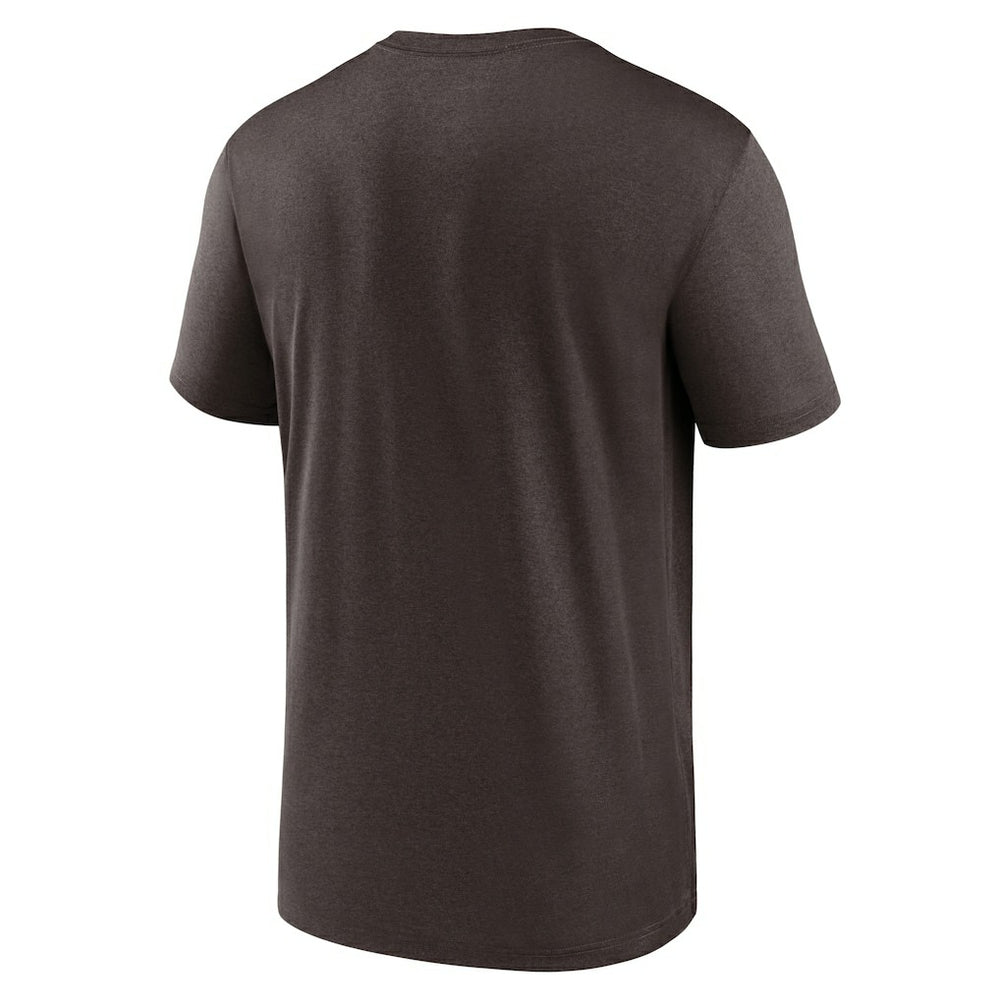 Nike Cleveland Browns Icon Legend Performance T-Shirt Brown