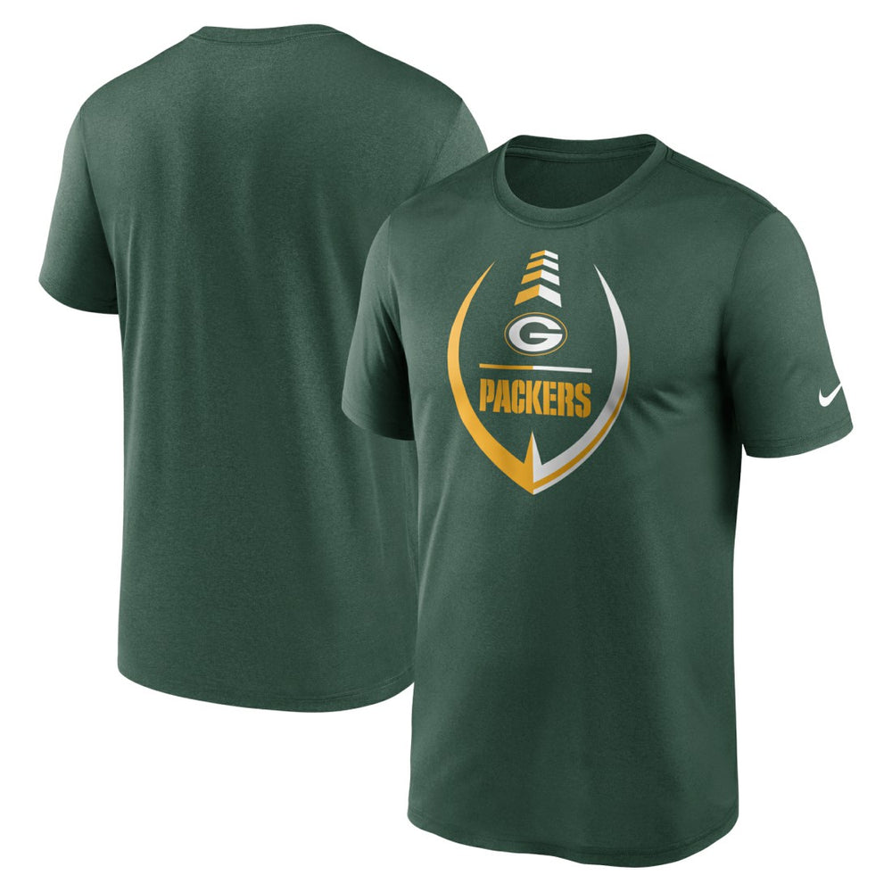 Nike Green Bay Packers Icon Legend Performance T-Shirt Green