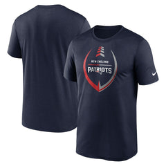 Nike New England Patriots Icon Legend Performance T-Shirt Navy