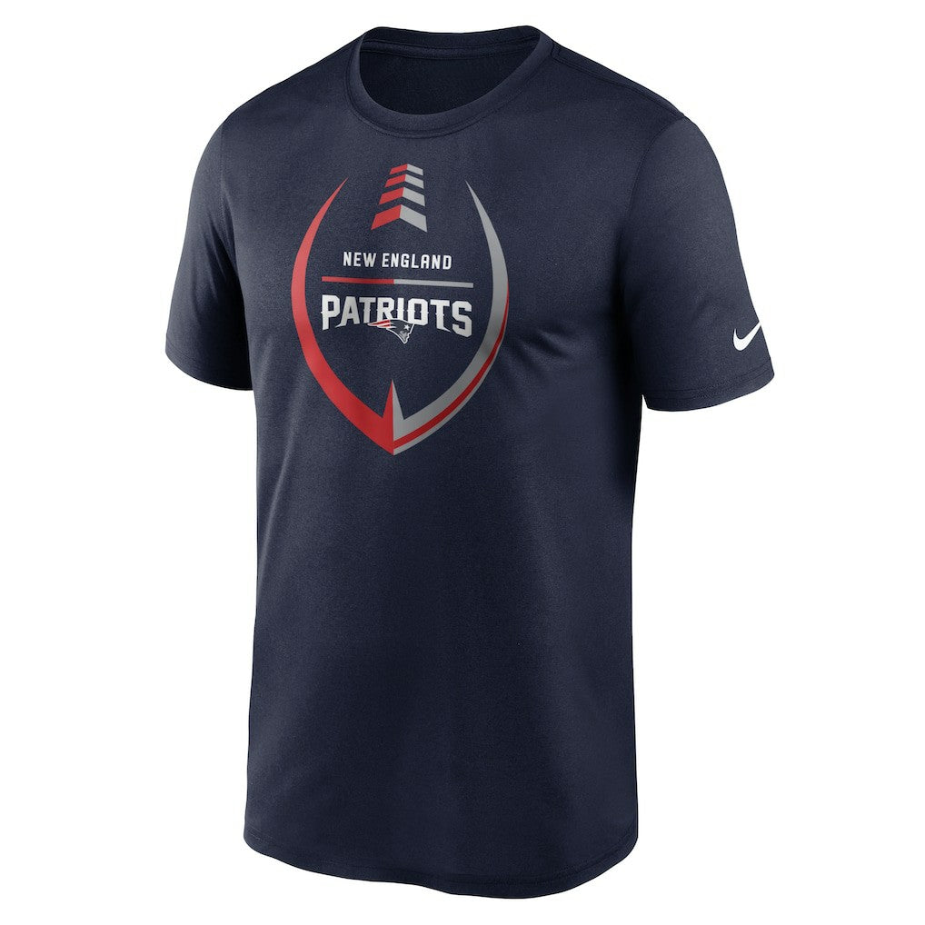 Nike New England Patriots Icon Legend Performance T-Shirt Navy