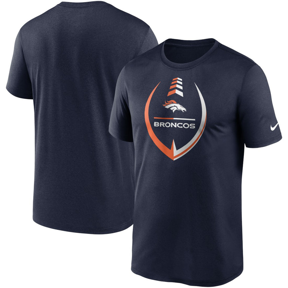 Nike Denver Broncos Icon Legend Performance T-Shirt Navy