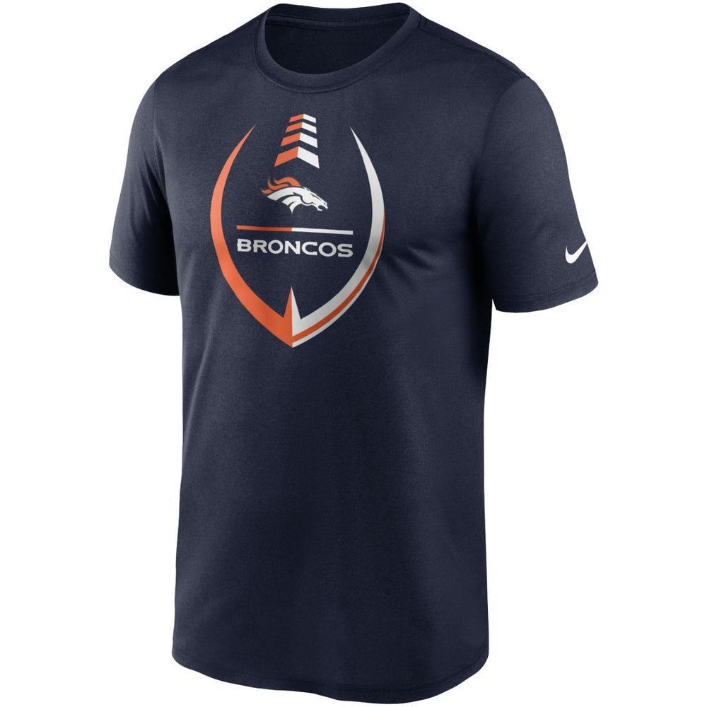 Nike Denver Broncos Icon Legend Performance T-Shirt Navy