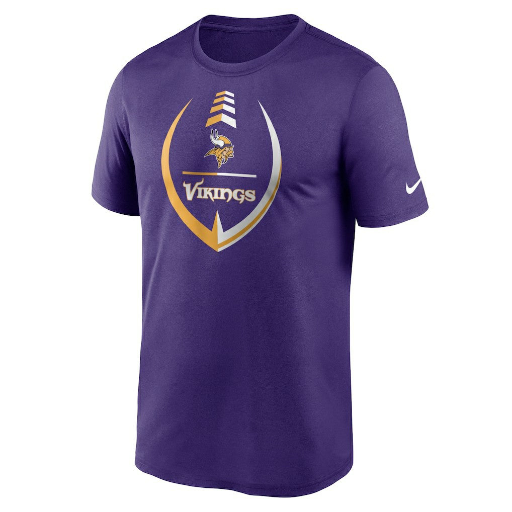 Nike Minnesota Vikings Icon Legend Performance T-Shirt Purple