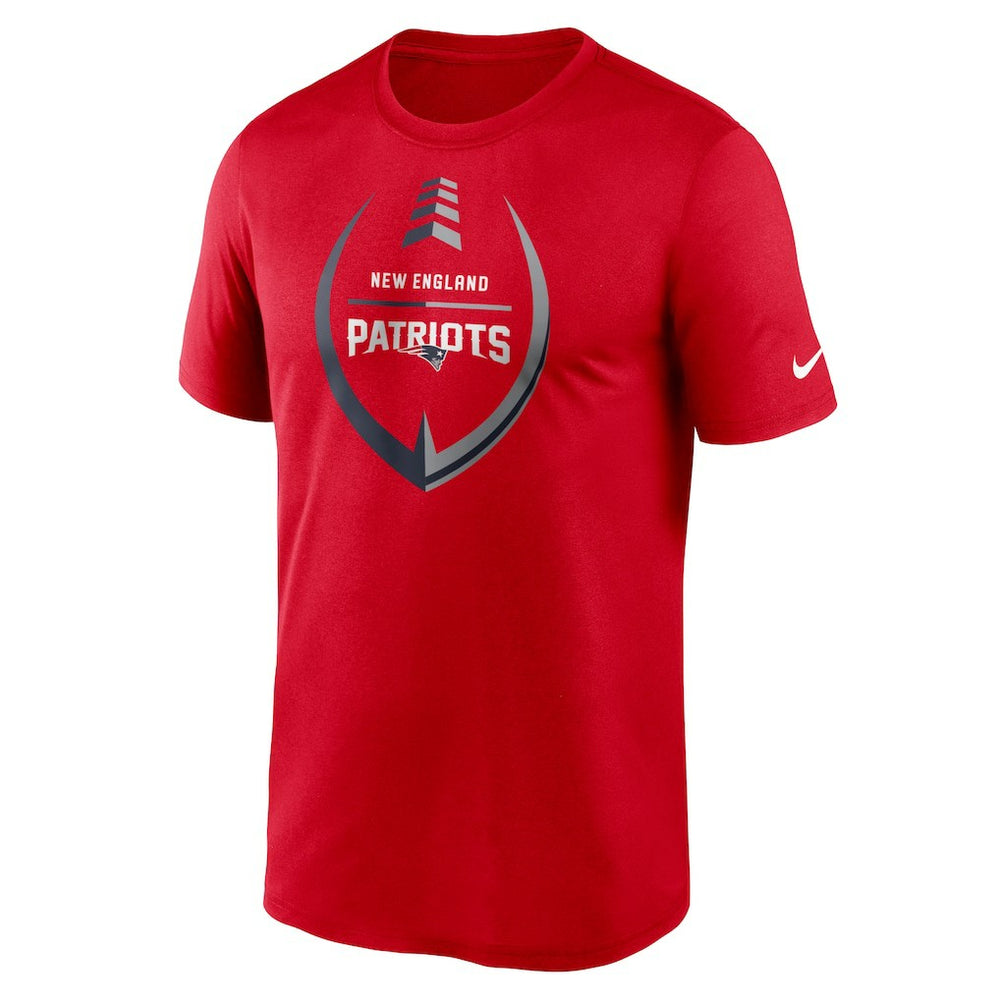 Nike New England Patriots Icon Legend Performance T-Shirt Red