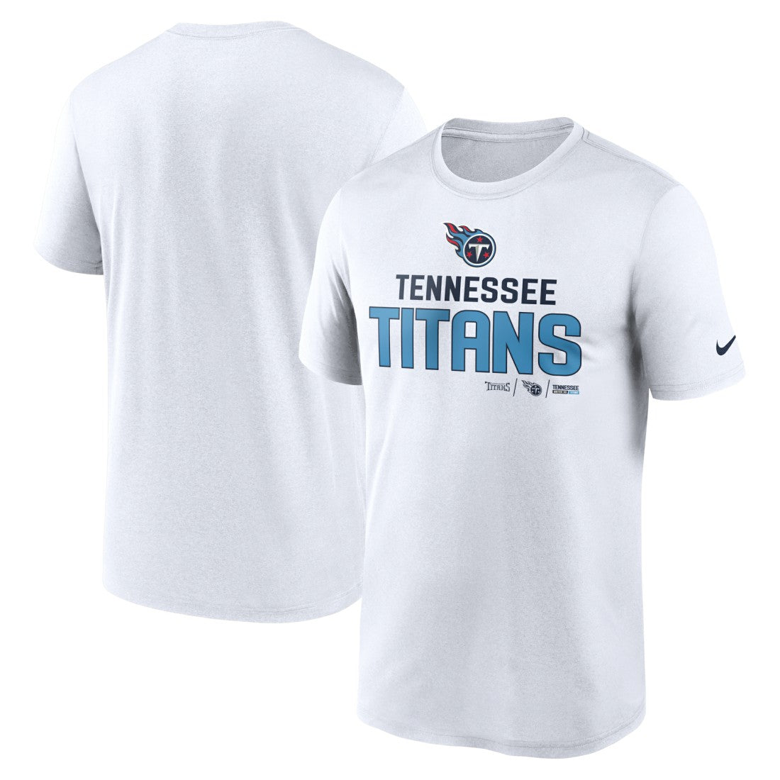 Nike Tennessee Titans Legend Community Performance T-Shirt White