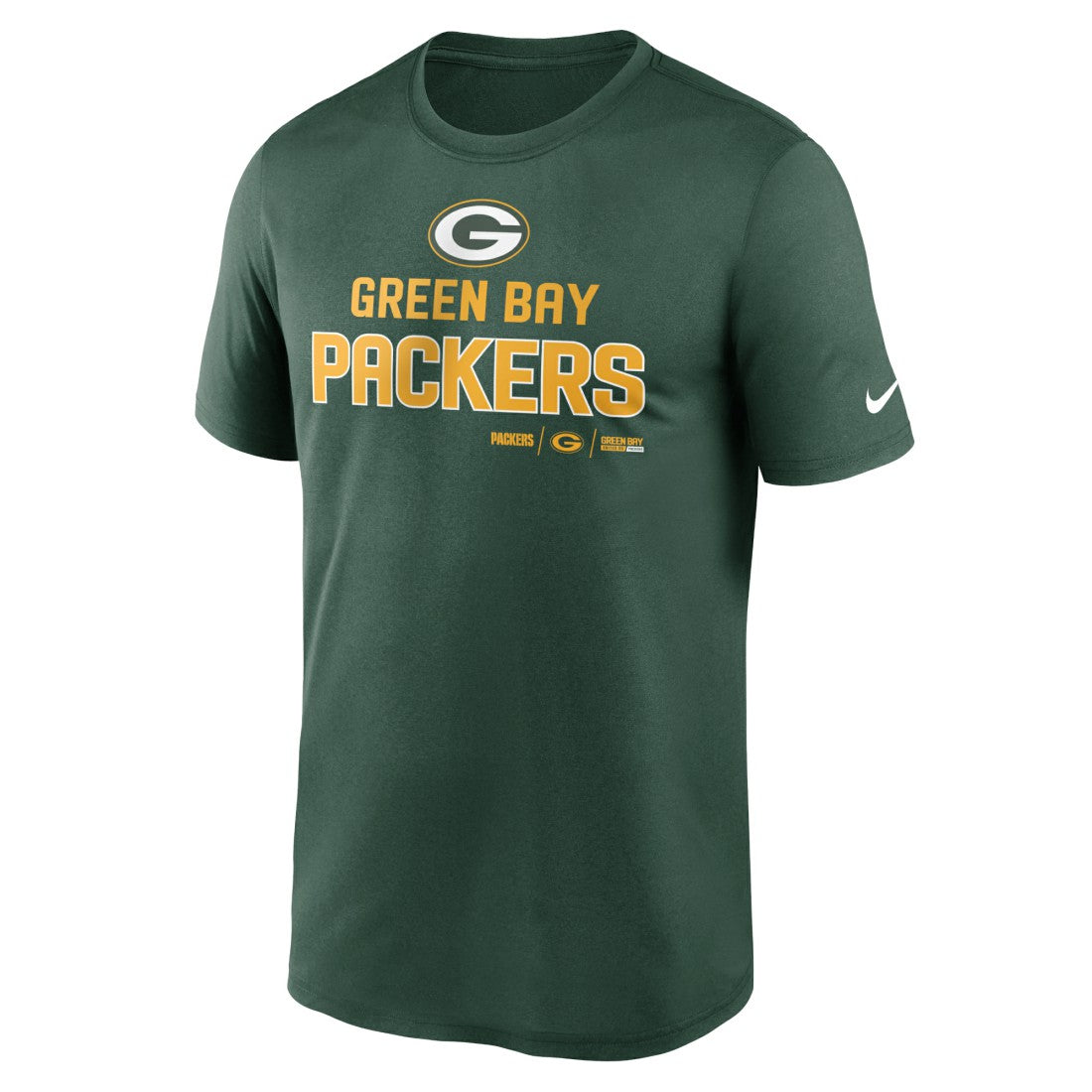 Nike Green Bay Packers Legend Community Performance T-Shirt Green