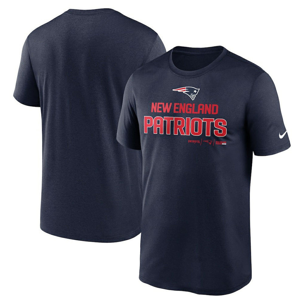 Nike New England Patriots Legend Community Performance T-Shirt Navy