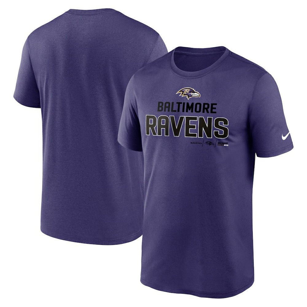 Nike Baltimore Ravens Legend Community Performance T-Shirt Purple