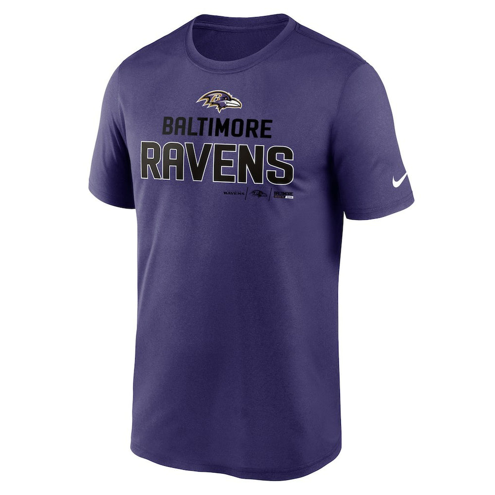 Nike Baltimore Ravens Legend Community Performance T-Shirt Purple