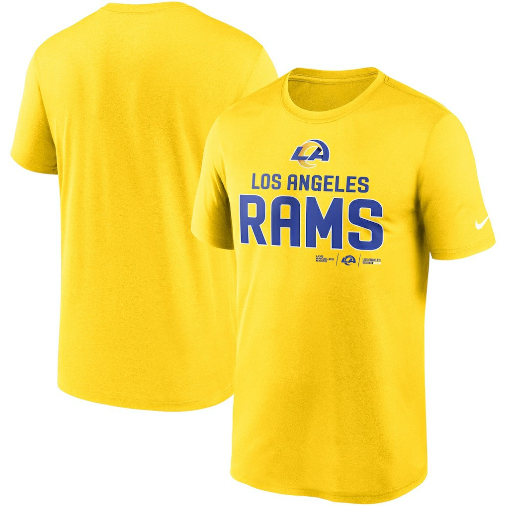 Nike Los Angeles Rams Legend Community Performance T-Shirt Gold