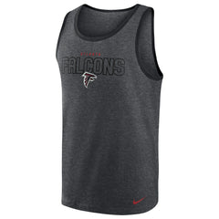 Nike Atlanta Falcons Tri-Blend Tank Top Heathered Charcoal