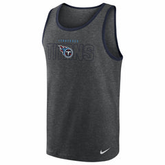 Nike Tennessee Titans Tri-Blend Tank Top Heathered Charcoal