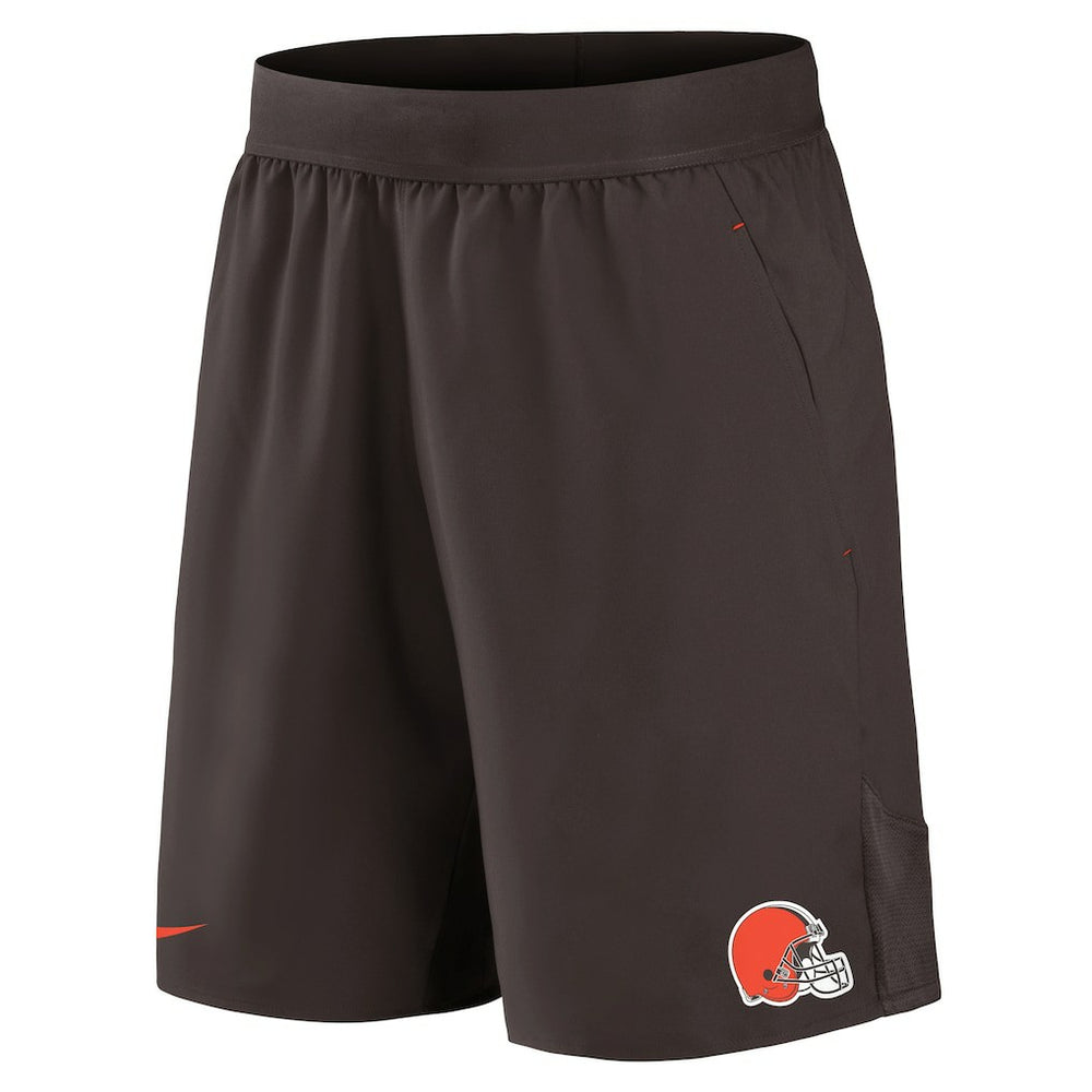Nike Cleveland Browns Stretch Woven Shorts Brown