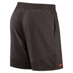 Nike Cleveland Browns Stretch Woven Shorts Brown