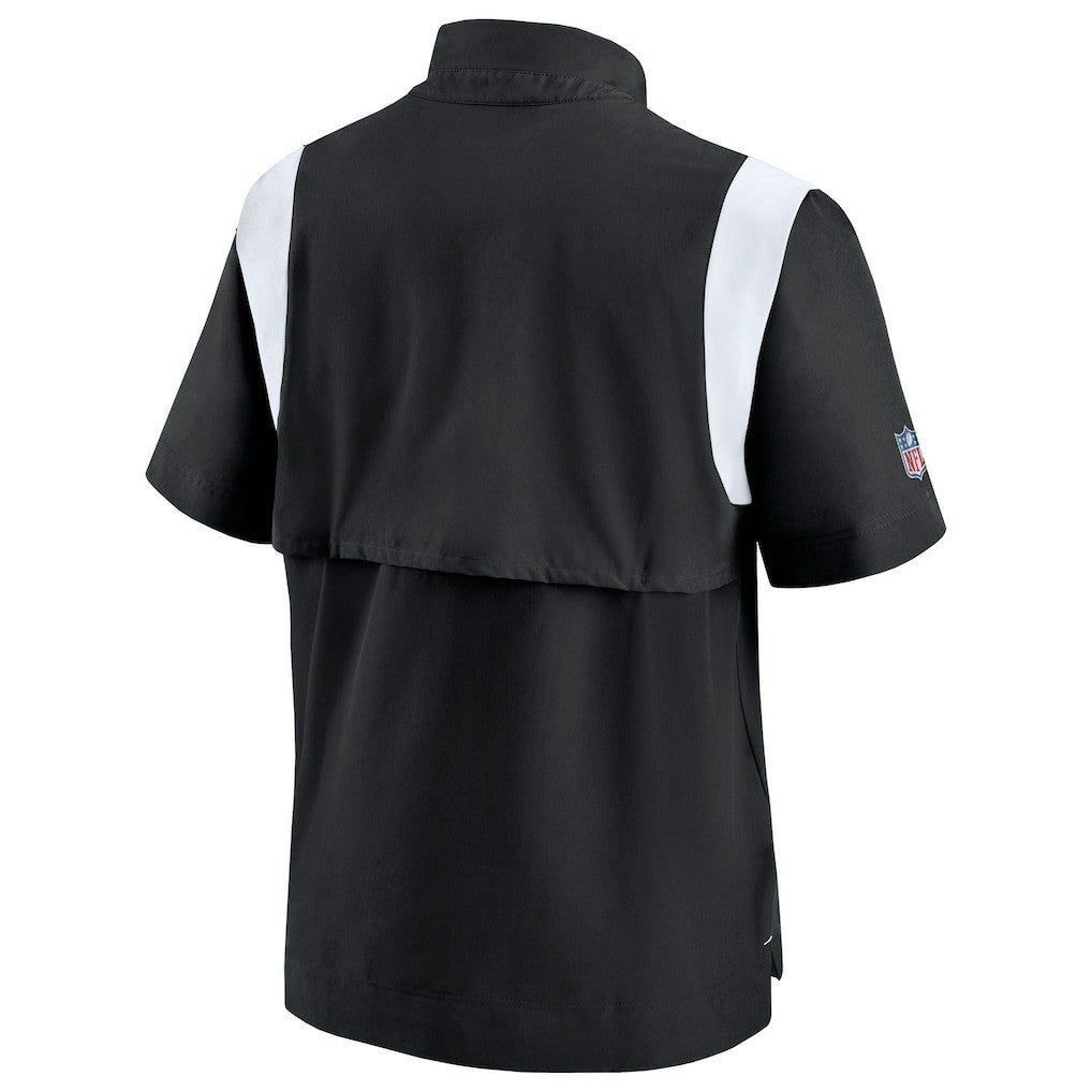 Nike Atlanta Falcons Sideline Coaches Chevron Lockup Pullover Top Black