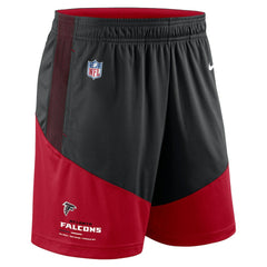 Nike Atlanta Falcons Sideline Primary Lockup Performance Shorts Black/Red