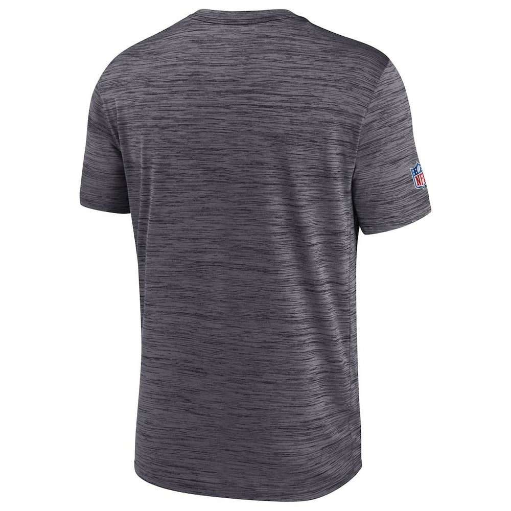 Nike Pittsburgh Steelers Sideline Velocity Athletic Stack Performance T-Shirt Black
