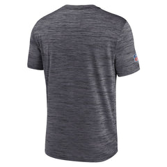 Nike Atlanta Falcons Sideline Velocity Athletic Stack Performance T-Shirt Black