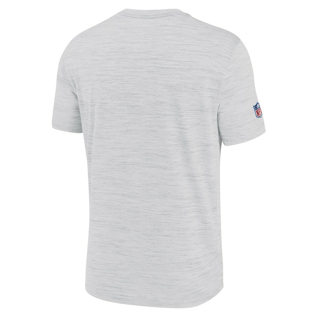 Nike Houston Texans Sideline Velocity Athletic Stack Performance T-Shirt White