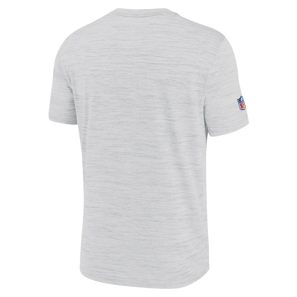 Nike Houston Texans Sideline Velocity Athletic Stack Performance T-Shirt White