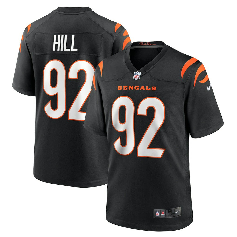 Nike B.J. Hill Cincinnati Bengals Game Jersey Black