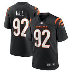 Nike B.J. Hill Cincinnati Bengals Game Jersey Black