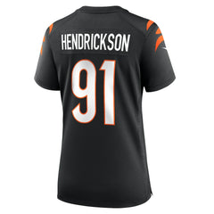 Nike Trey Hendrickson Cincinnati Bengals Women's Game Jersey Black
