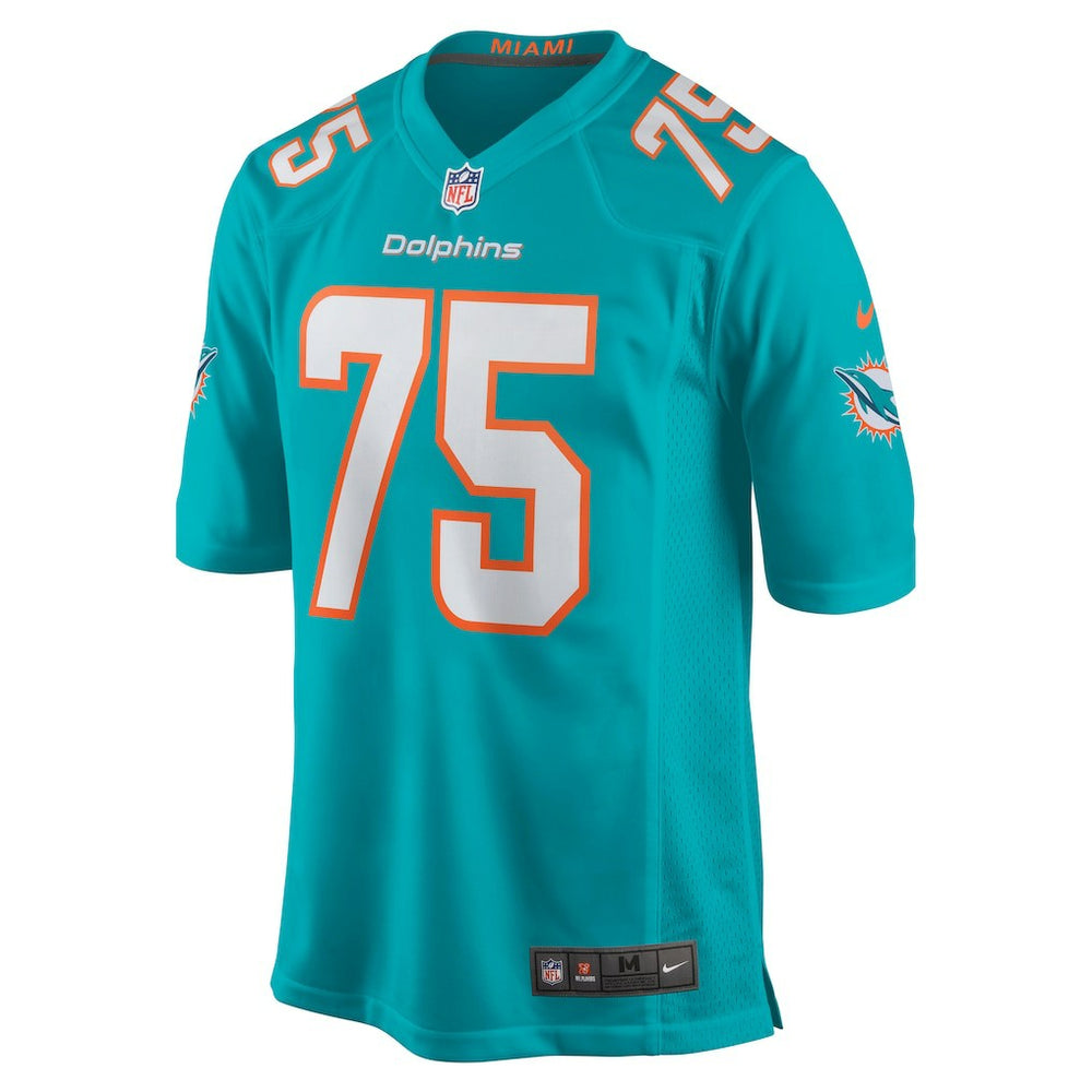 Nike Greg Little Miami Dolphins Game Jersey Aqua