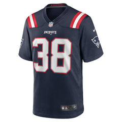 Nike Rhamondre Stevenson New England Patriots Game Jersey Navy