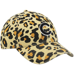 Chicago Cubs '47 Women's Bagheera Cheetah Clean up Adjustable Hat - Tan - 47 brand Lifestyle
