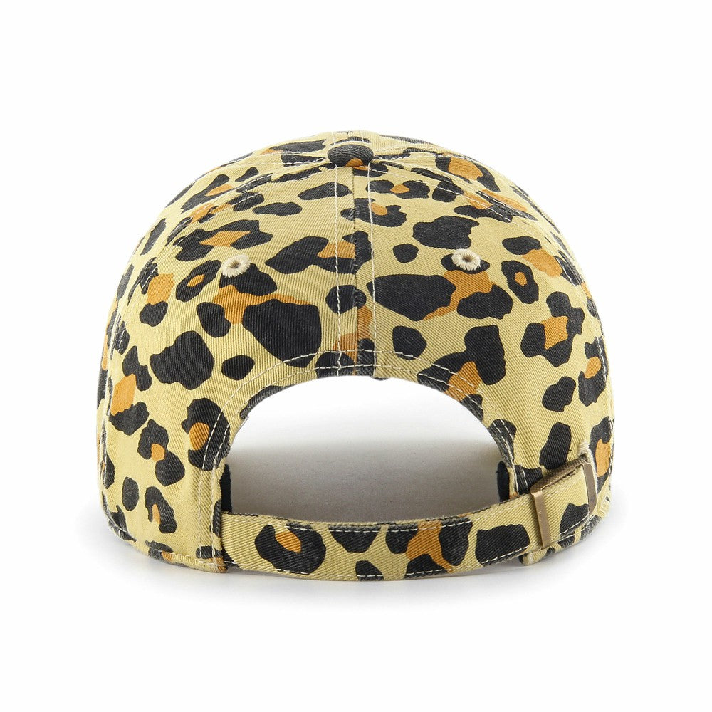 Miami Marlins '47 Women's Bagheera Cheetah Clean up Adjustable Hat - Tan - 47 brand Discount