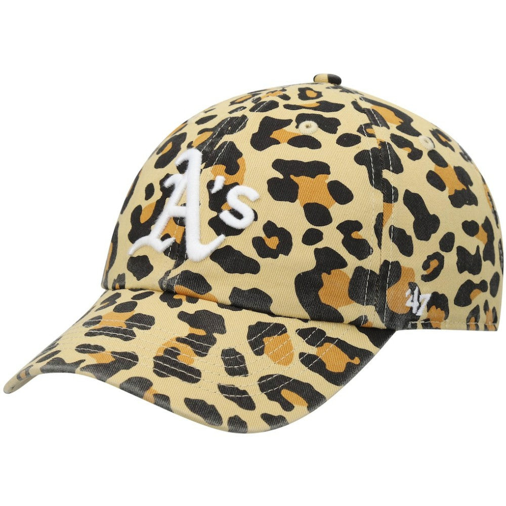 Athletics '47 Women's Bagheera Cheetah Clean up Adjustable Hat - Tan - 47 brand Discount