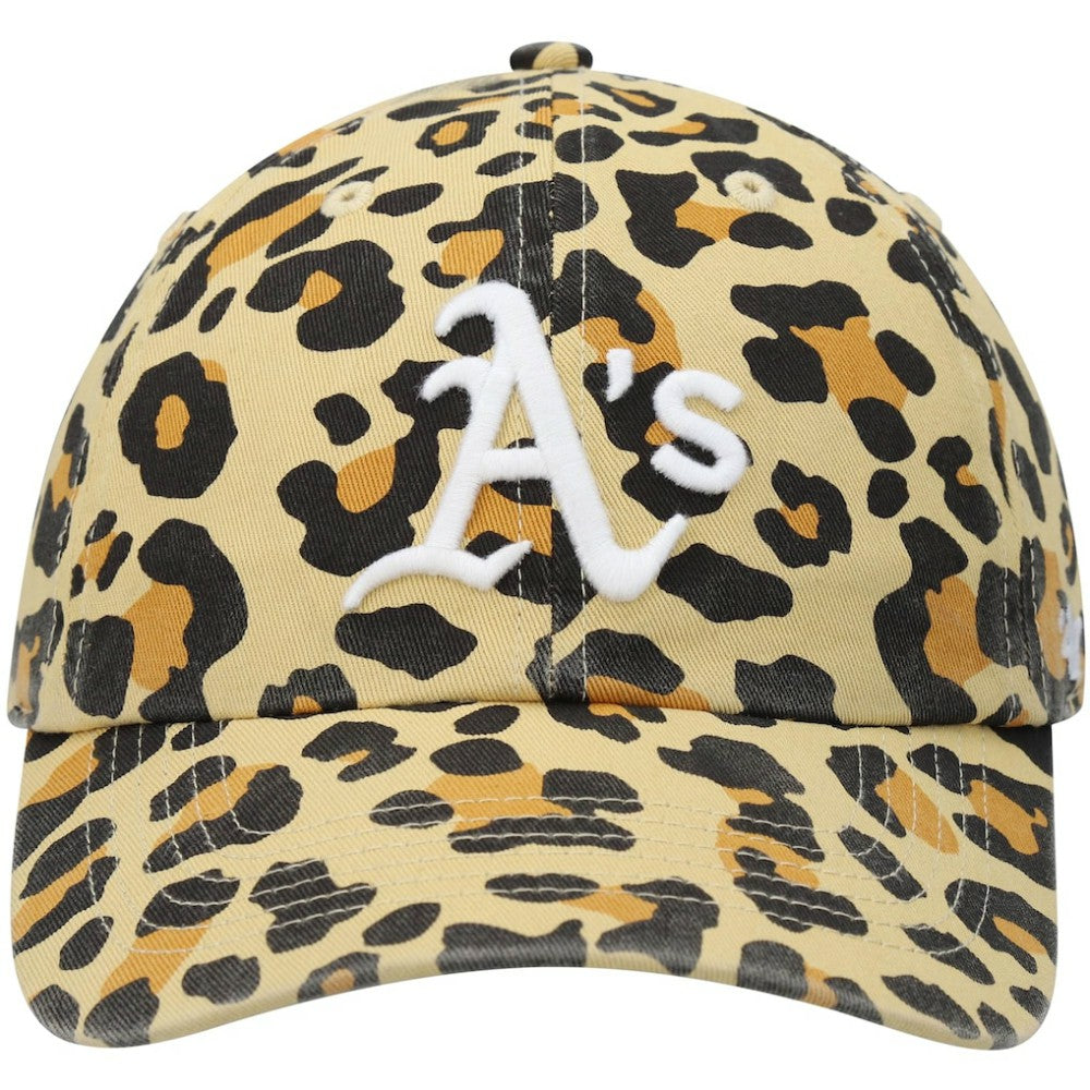 Athletics '47 Women's Bagheera Cheetah Clean up Adjustable Hat - Tan - 47 brand Discount