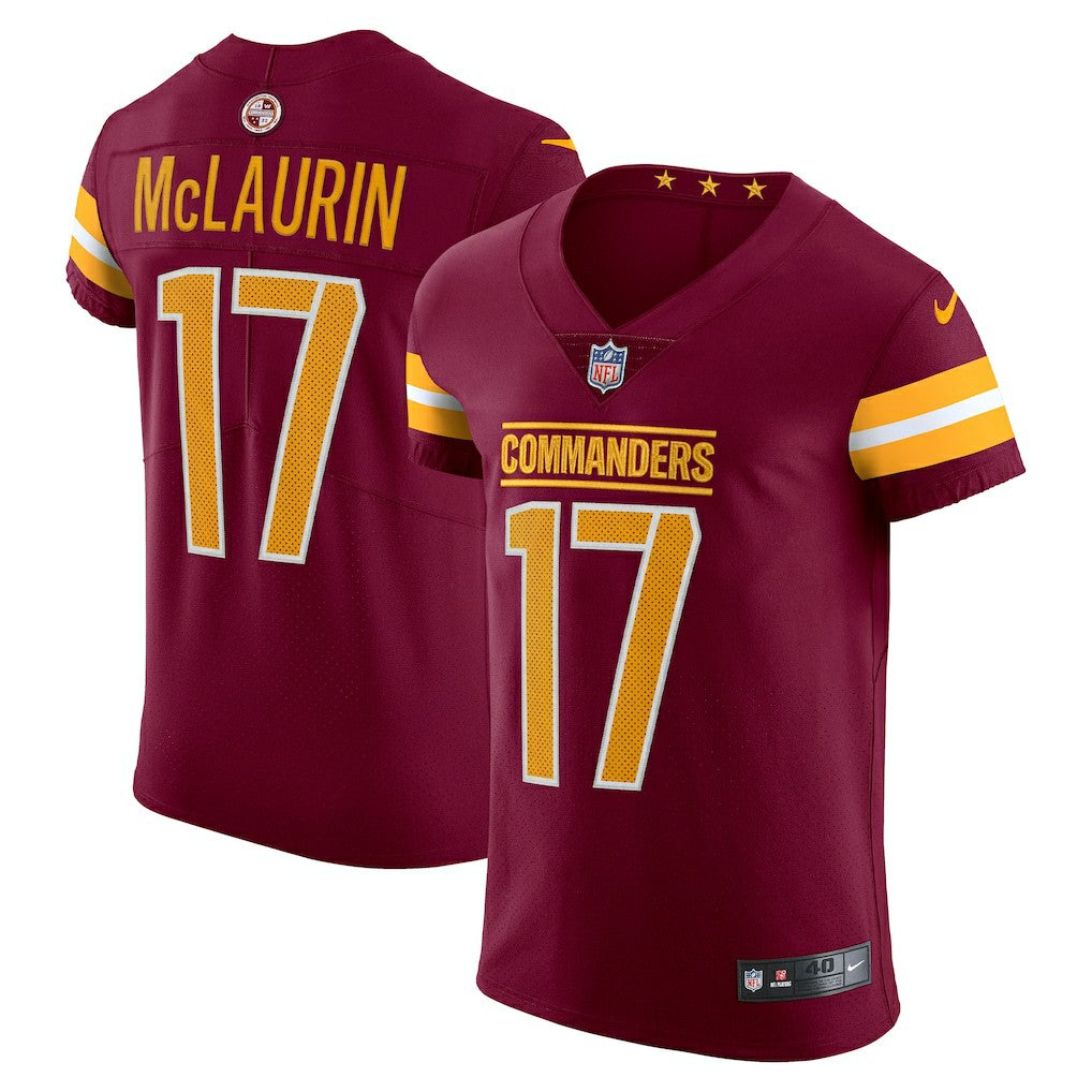 Nike Terry McLaurin Washington Commanders Vapor Elite Jersey Burgundy