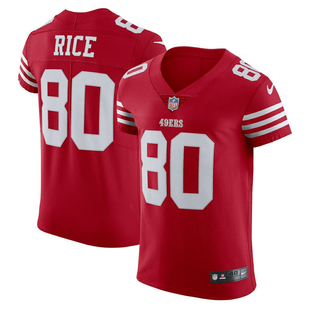 Nike Jerry Rice San Francisco 49ers Vapor Elite Retired Player Jersey Scarlet