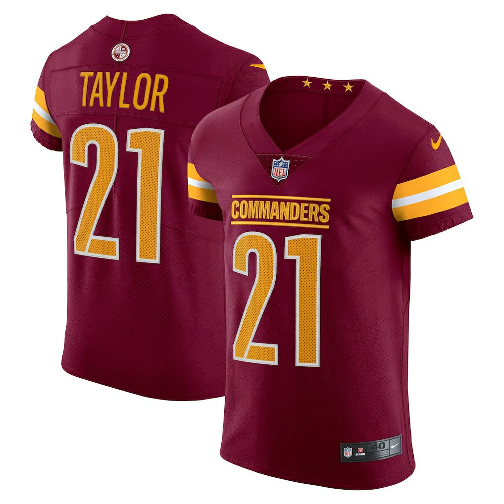 Nike Sean Taylor Washington Commanders Vapor Elite Retired Player Jersey Burgundy
