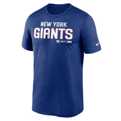 Nike New York Giants Legend Community Performance T-Shirt Royal