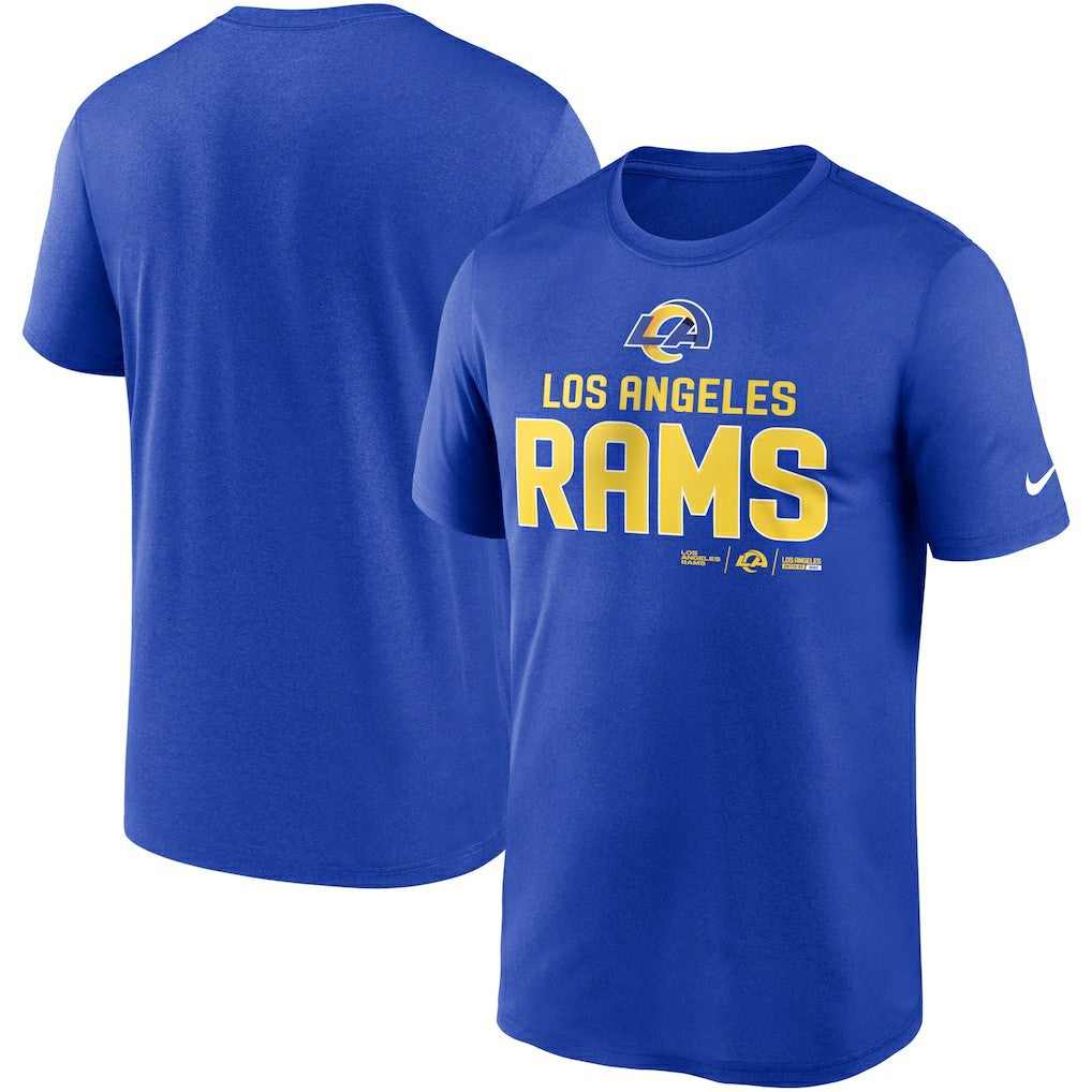 Nike Los Angeles Rams Legend Community Performance T-Shirt Royal