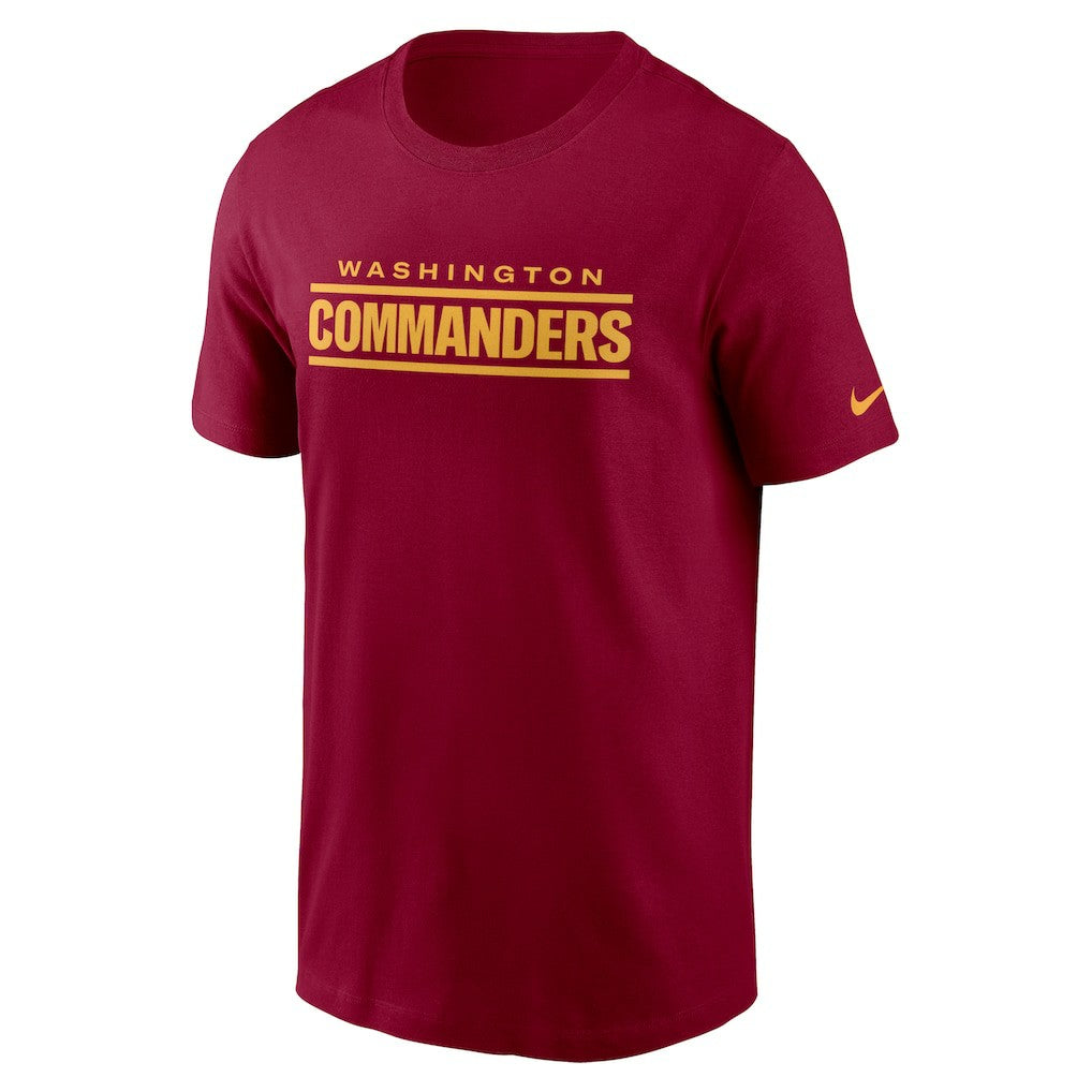 Nike Washington Commanders Wordmark T-Shirt Burgundy
