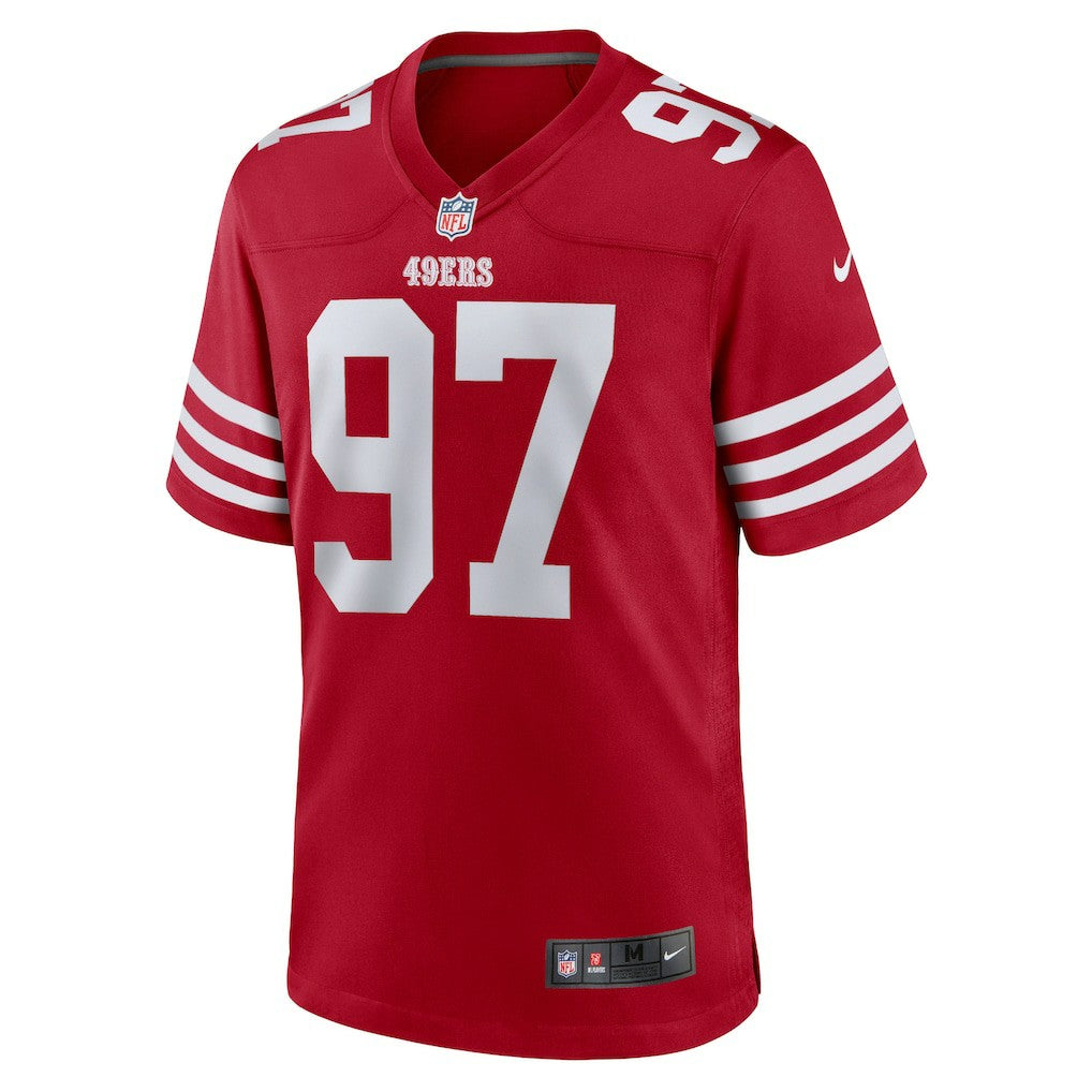 Nike Nick Bosa San Francisco 49ers Team Game Jersey Scarlet