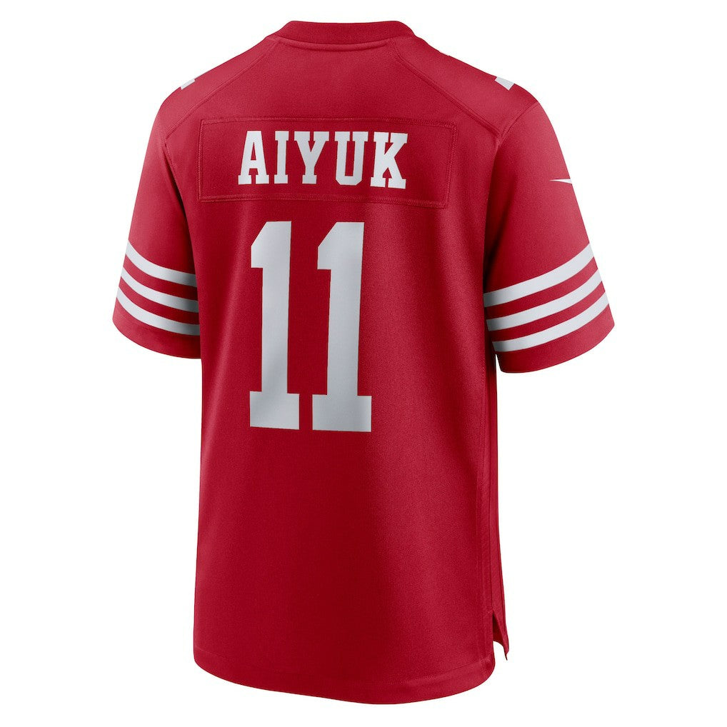 Nike Brandon Aiyuk San Francisco 49ers Game Player Jersey Scarlet