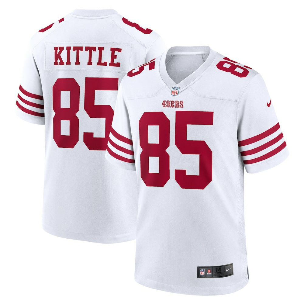 Nike George Kittle San Francisco 49ers Team Game Jersey White