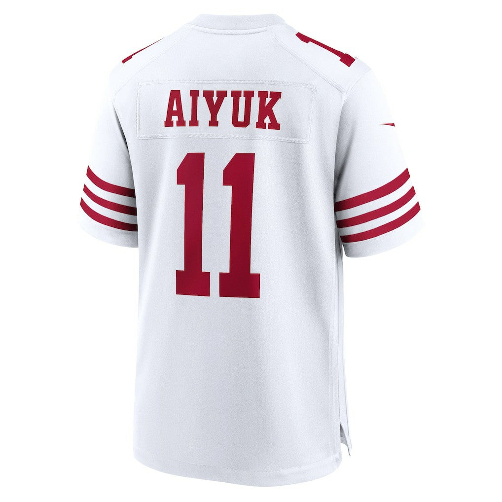 Nike Brandon Aiyuk San Francisco 49ers Game Jersey White